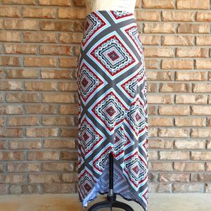 Anthropologie Maeve Maxi Faux Wrap Skirt.